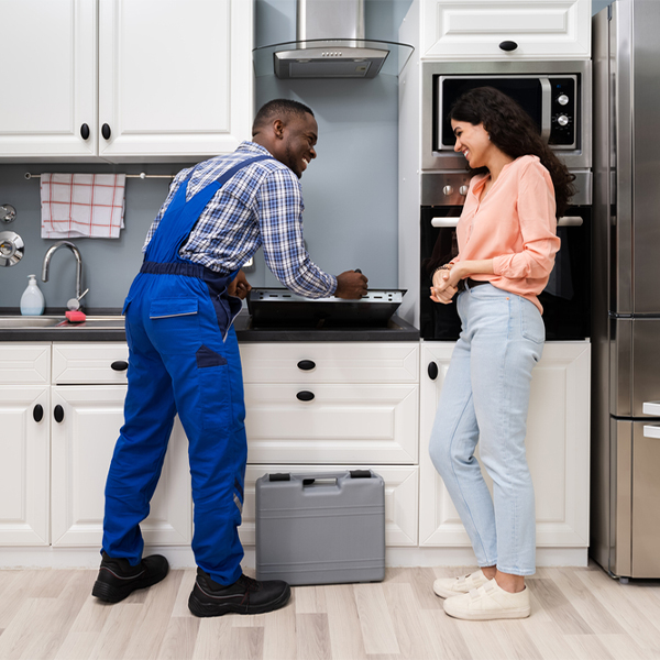 can you provide an estimate for cooktop repair before beginning any work in Three Rivers Texas